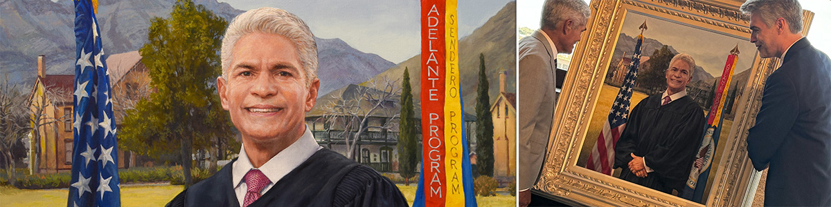 Oil Painting Portrait of A Federal Judge by Shane McDonald