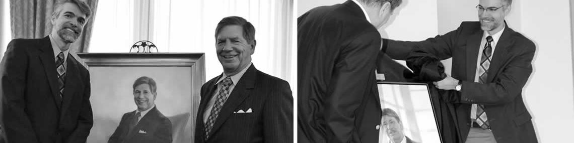 Shane unveils corporate portraits of retiring leaders