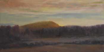 painting of Kennesaw Mountain at Sunrise, Kennesaw/Cobb, GA