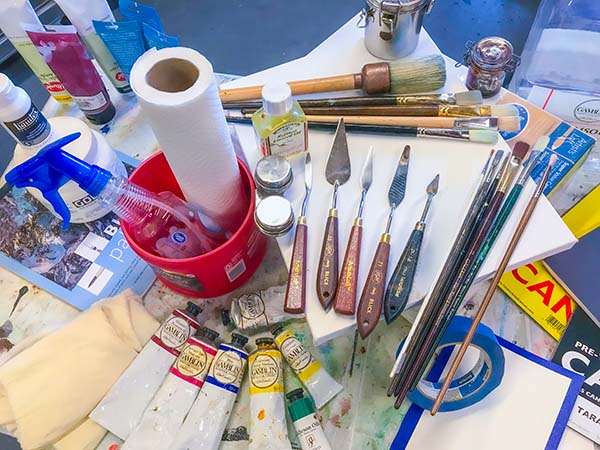 art supplies for painting