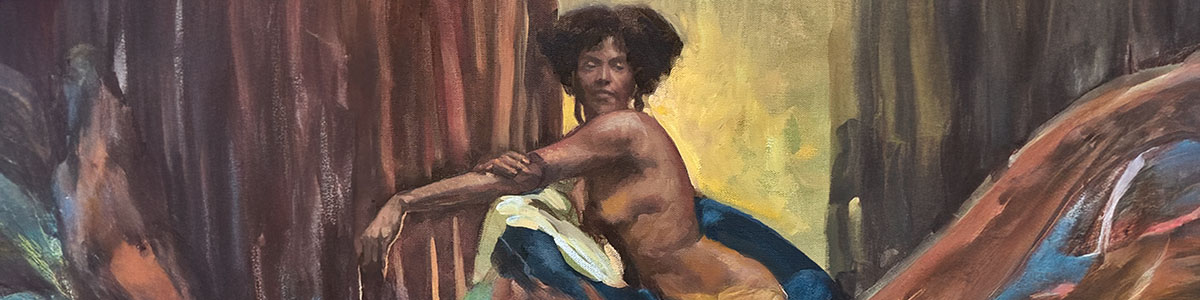 portrait drawing of woman